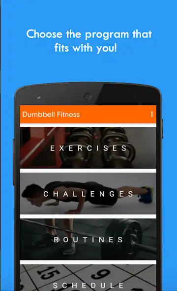 Play Dumbbell Fitness Training: Workouts  Challenges  and enjoy Dumbbell Fitness Training: Workouts  Challenges with UptoPlay