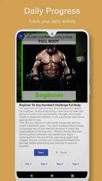 Play Dumbbell Home Workouts as an online game Dumbbell Home Workouts with UptoPlay