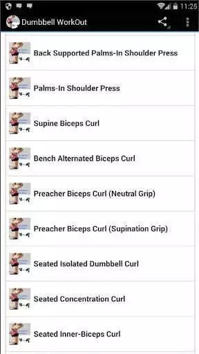 Play Dumbbell Workout  and enjoy Dumbbell Workout with UptoPlay