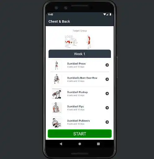 Play Dumbell Home Workout as an online game Dumbell Home Workout with UptoPlay