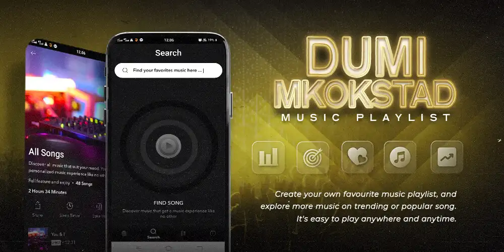 Play Dumi Mkokstad All Songs  and enjoy Dumi Mkokstad All Songs with UptoPlay
