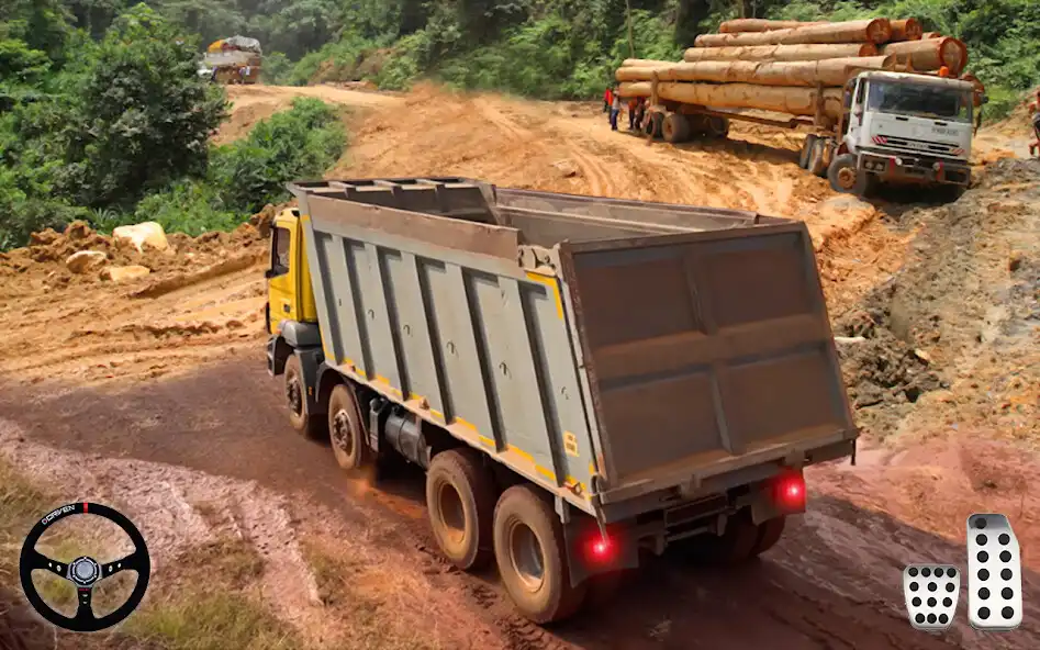 Play Dumper Truck Parking Simulator as an online game Dumper Truck Parking Simulator with UptoPlay