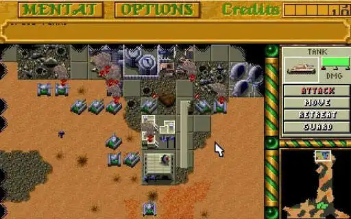 Play Dune 2 - The Building of A Dynasty as an online game Dune 2 - The Building of A Dynasty with UptoPlay