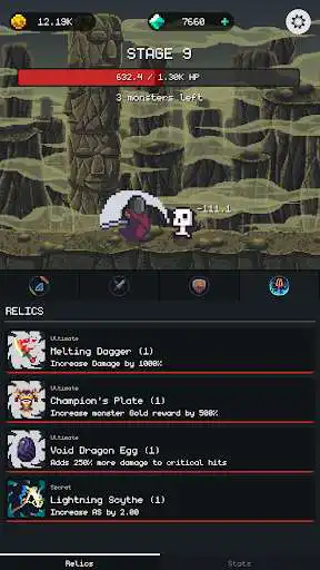 Play Dungeon Gates: Idle RPG as an online game Dungeon Gates: Idle RPG with UptoPlay