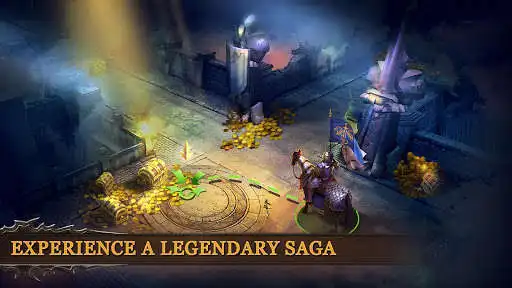 Play Dungeon  Heroes: 3D RPG as an online game Dungeon  Heroes: 3D RPG with UptoPlay