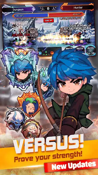 Play Dungeon  Hunter : Legendary Archer Pixel Idle RPG as an online game Dungeon  Hunter : Legendary Archer Pixel Idle RPG with UptoPlay