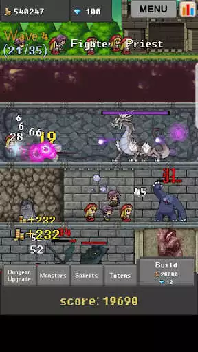 Play Dungeon Management as an online game Dungeon Management with UptoPlay