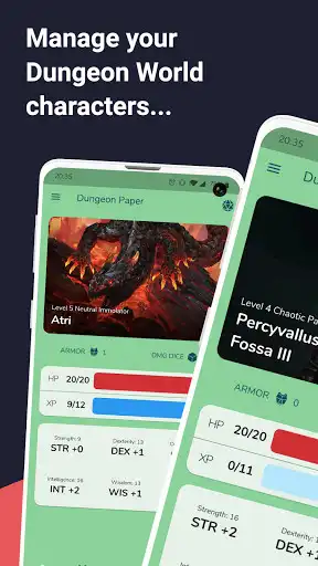 Play Dungeon Paper - Dungeon World Character Sheet  and enjoy Dungeon Paper - Dungeon World Character Sheet with UptoPlay