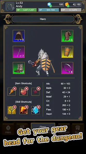 Play Dungeon Quest -seeker- as an online game Dungeon Quest -seeker- with UptoPlay