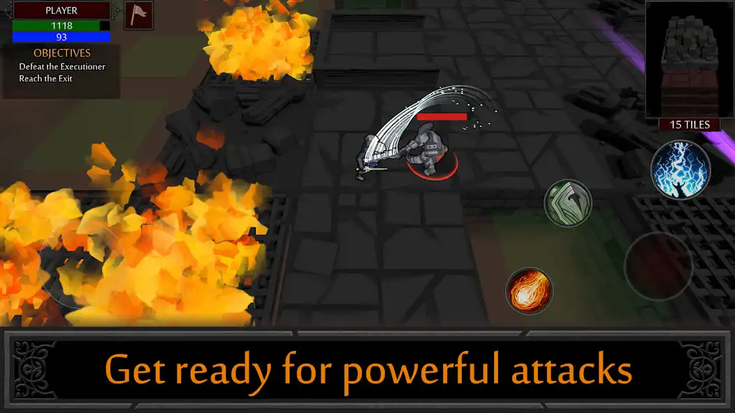 Play Dungeons and Tiles as an online game Dungeons and Tiles with UptoPlay