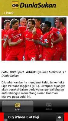 Play Dunia Sukan - Sports News Msia