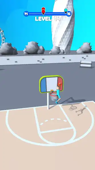 Play Dunk Hero as an online game Dunk Hero with UptoPlay