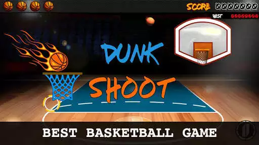 Play Dunk Shoot Hit Basket 3D