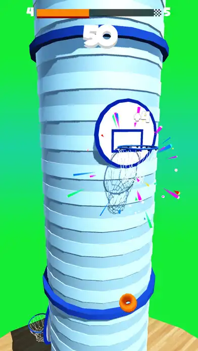 Play Dunk Star as an online game Dunk Star with UptoPlay