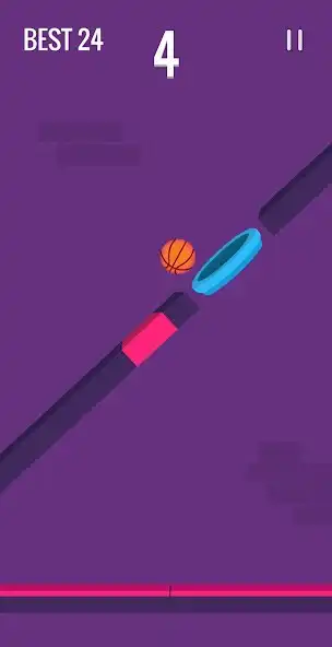 Play Dunk Tap - Hyper Casual Game as an online game Dunk Tap - Hyper Casual Game with UptoPlay