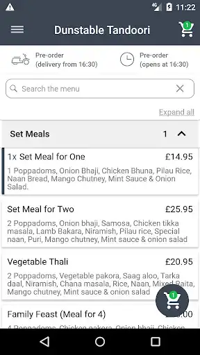 Play Dunstable Tandoori as an online game Dunstable Tandoori with UptoPlay