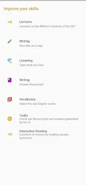 Play Duolingo English Test practice as an online game Duolingo English Test practice with UptoPlay