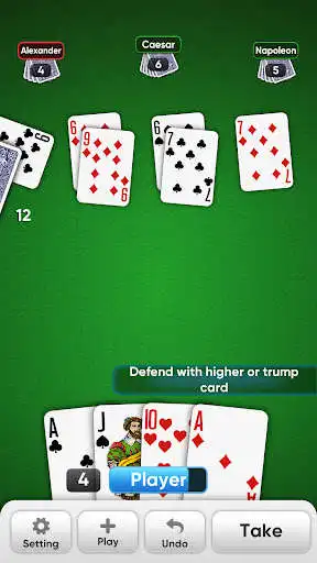 Play Durak - Classic Card Games as an online game Durak - Classic Card Games with UptoPlay