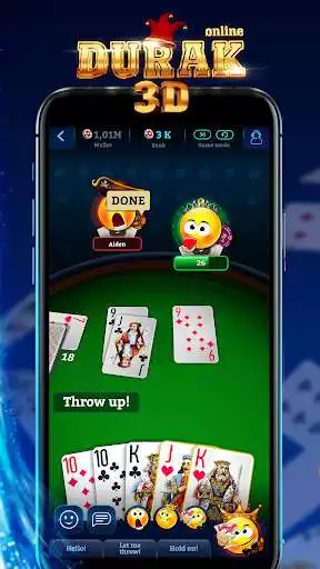 Play Durak Online 3D