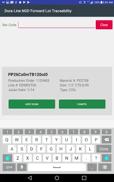 Play Duraline NGD Lot Traceability as an online game Duraline NGD Lot Traceability with UptoPlay