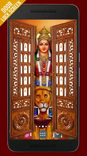 Play Durga Ji Door Lock Screen as an online game Durga Ji Door Lock Screen with UptoPlay