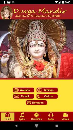 Play DurgaMandirNJ  and enjoy DurgaMandirNJ with UptoPlay