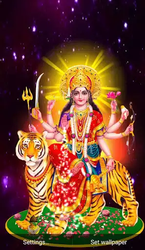 Play Durga Mata Live Wallpaper as an online game Durga Mata Live Wallpaper with UptoPlay