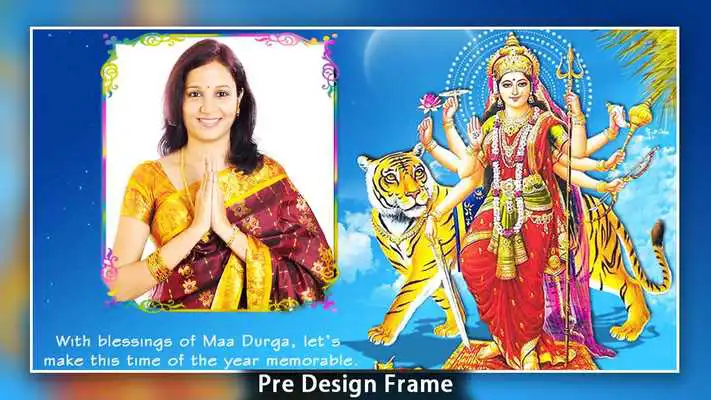 Play Durga Mata Photo Frames 2019  DP Maker