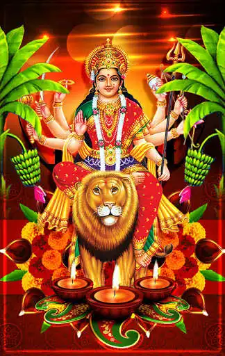 Play Durga Mata Stickers, Live Wallpaper, DP Maker as an online game Durga Mata Stickers, Live Wallpaper, DP Maker with UptoPlay