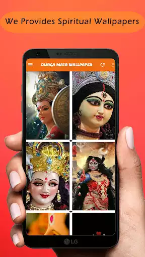 Play Durga Mata Wallpaper, Devi Maa as an online game Durga Mata Wallpaper, Devi Maa with UptoPlay