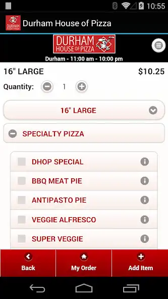 Play Durham House of Pizza as an online game Durham House of Pizza with UptoPlay