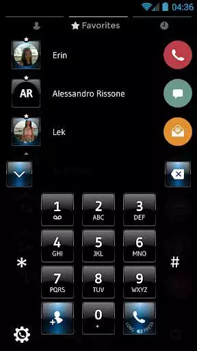 Play Dusk BlackBlue Phone Theme