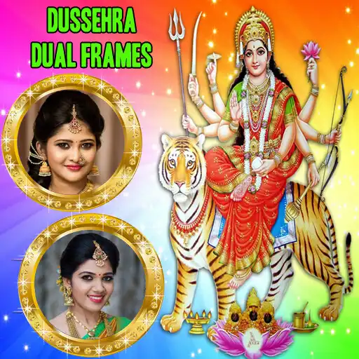 Play Dussehra Dual Photo Frames APK