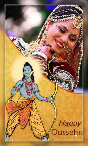 Play Dussehra Photo Frames 2018 as an online game Dussehra Photo Frames 2018 with UptoPlay