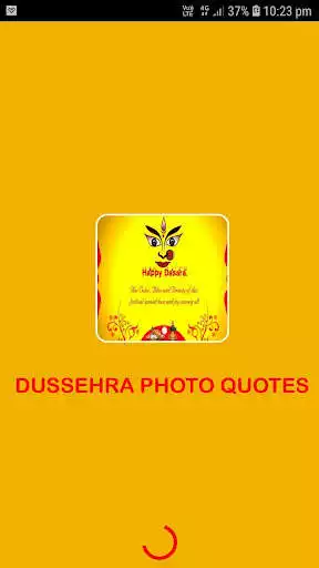 Play Dussehra Photo Quotes Images