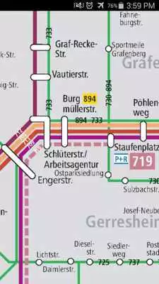 Play Dusseldorf Metro Map