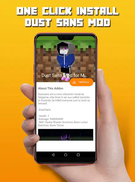 Play Dust Sans Mod for MCPE and enjoy Dust Sans Mod for MCPE with UptoPlay Play Dust Sans Mod for MCPE and enjoy Dust Sans Mod for MCPE with UptoPlay