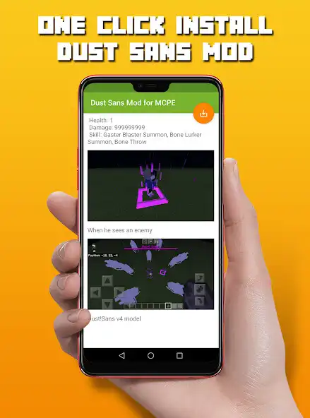 Play Dust Sans Mod for MCPE as an online game online Dust Sans Mod for MCPE with UptoPlay Play Dust Sans Mod for MCPE as an online game Dust Sans Mod for MCPE with UptoPlay