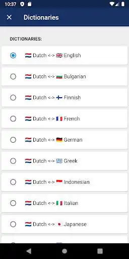 Play Dutch Dictionary - offline and multilingual as an online game online Dutch Dictionary - offline and multilingual with UptoPlay com.inspirationapps.android.dutch_dictionaries Play Dutch Dictionary - offline and multilingual as an online game Dutch Dictionary - offline and multilingual with UptoPlay