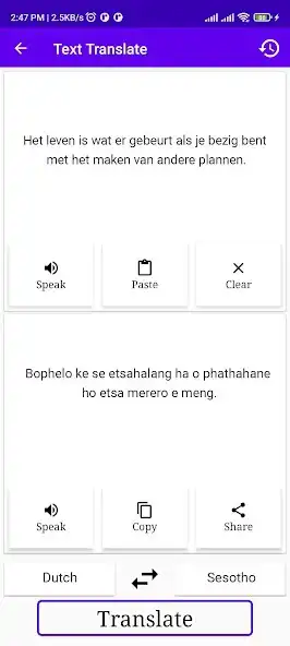 Play Dutch To Sesotho Translator as an online game Dutch To Sesotho Translator with UptoPlay