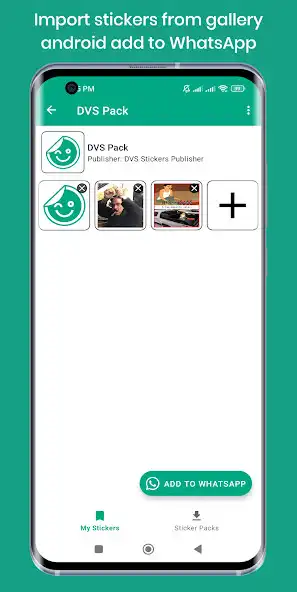 Play DVS Stickers Maker as an online game DVS Stickers Maker with UptoPlay