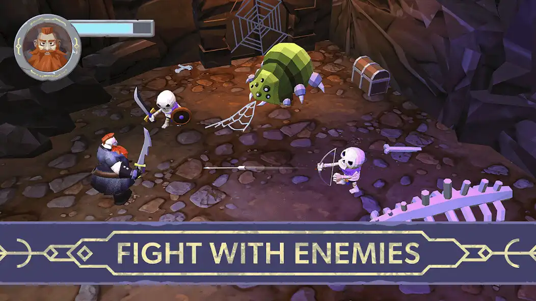 Play Dwarf Legends: RPG Dungeons as an online game Dwarf Legends: RPG Dungeons with UptoPlay