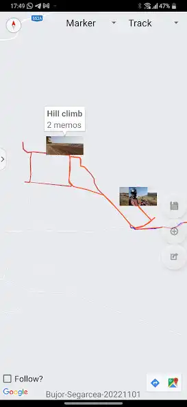 Play Dxl Tracker - Travel logger as an online game Dxl Tracker - Travel logger with UptoPlay