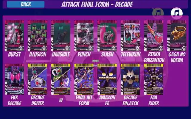 Play DX Simulation Belt for Decade henshin