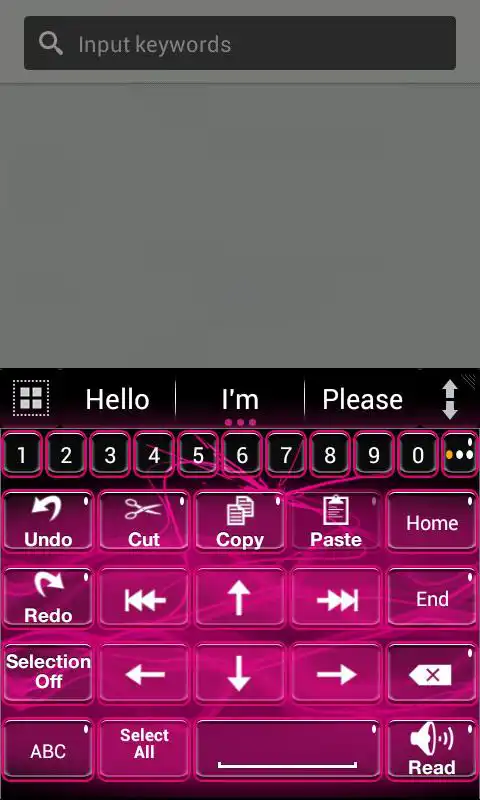 Play Dynamic Flow Keypad Theme