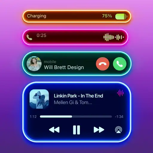Play Dynamic Island Led - Iphone 14 APK