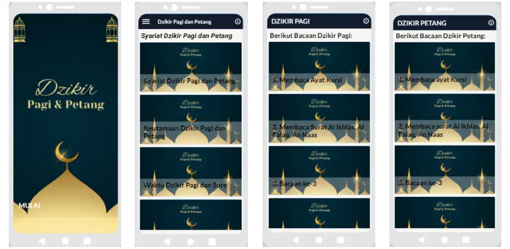 Play Dzikir Pagi dan Petang Lengkap as an online game Dzikir Pagi dan Petang Lengkap with UptoPlay