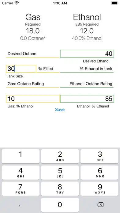 Play E-85 Calculator as an online game E-85 Calculator with UptoPlay