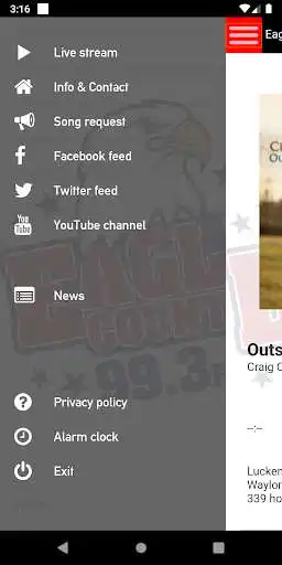 Play eagle country 99.3 as an online game eagle country 99.3 with UptoPlay