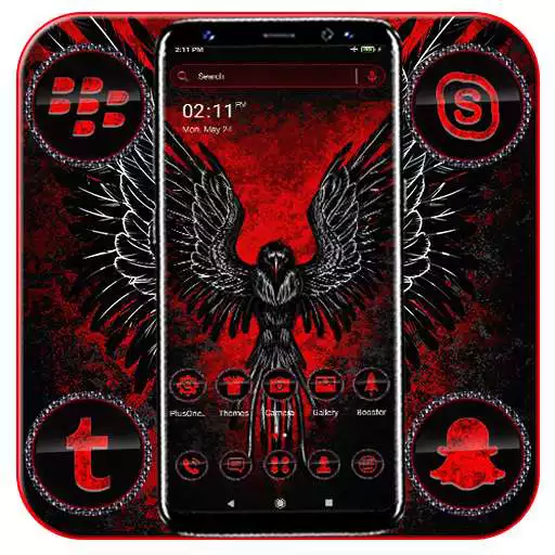 Play Eagle Red Theme Launcher APK Play Eagle Red Theme Launcher APK